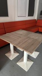 Vier 4 tafels, Huis en Inrichting, Tafelonderdelen, Ophalen, Vierkant, 50 tot 100 cm