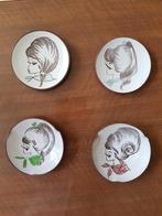 Vintage wandbordje meisje Aalten Couzijn, Ophalen of Verzenden