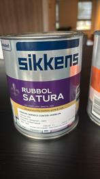 Sikkens Rubbol Satura & Primer, 1L, RAL6005 Mosgroen, Doe-het-zelf en Verbouw, Verf, Beits en Lak, Ophalen of Verzenden, Minder dan 5 liter