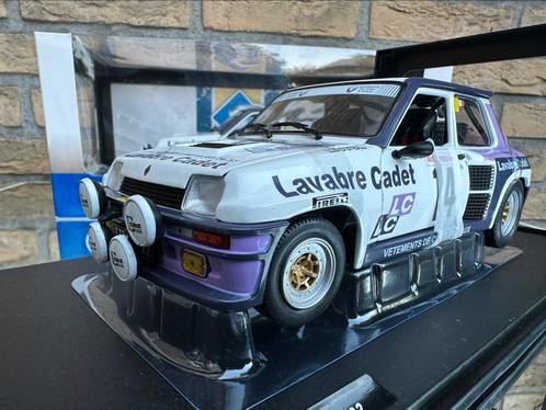 RENAULT 5 TURBO RALLYE LYON-CHARBONNIERES 1983 NIEUW SOLIDO, Hobby en Vrije tijd, Modelauto's | 1:18, Nieuw, Auto, Solido, Ophalen of Verzenden