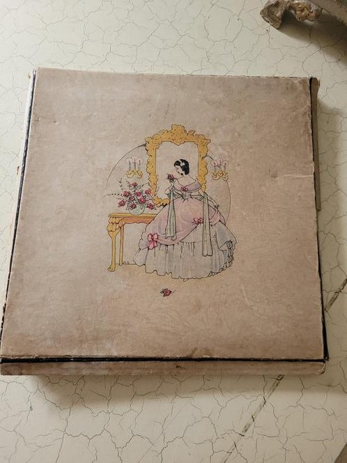 vintage kartonnen doosje verpakking, Antiek en Kunst, Curiosa en Brocante, Ophalen of Verzenden
