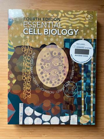 Nieuw! Nooit gebruikt. Essential Cell Biology 4th edition