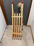 Houten slee - Gebruikt, prima staat, Kinderen en Baby's, Speelgoed | Buiten | Sleeën, Ophalen, Gebruikt