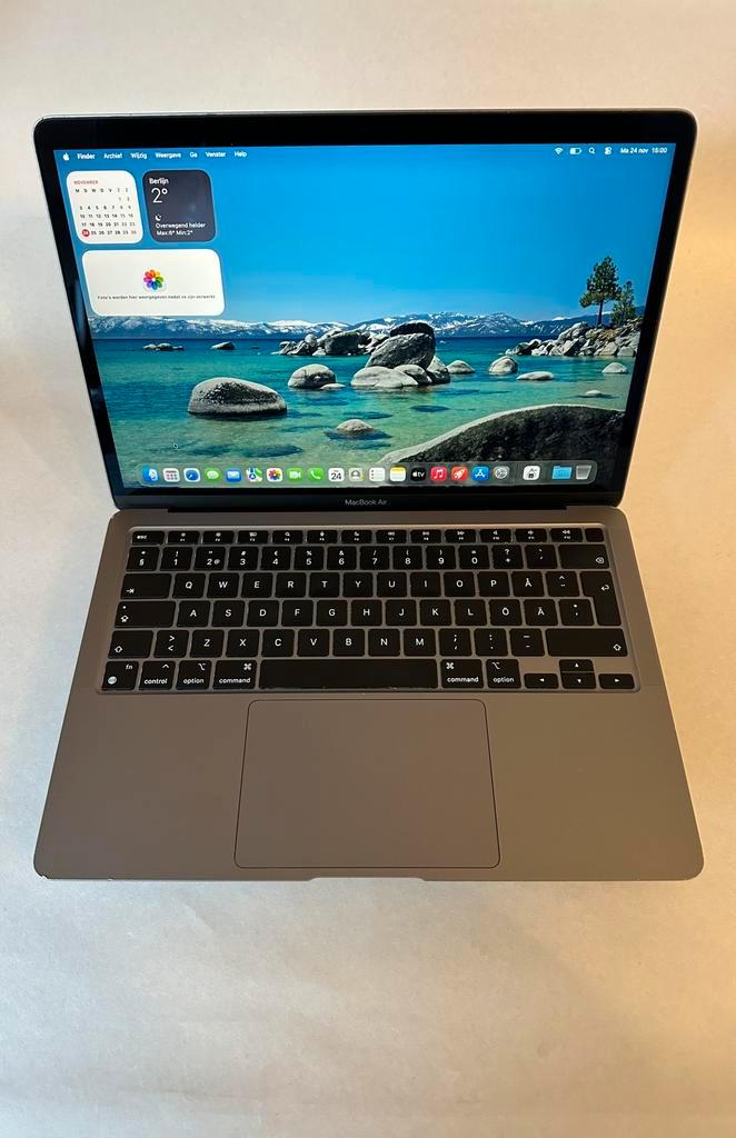 MacBook Air M1 13 inch, 8GB, 256GB SSD, Computers en Software, Apple Macbooks, Gebruikt, MacBook Air, 13 inch, Onbekend, 256 GB