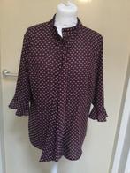 Prachtige bordeauxrode blouse van Street One maat L, Kleding | Dames, Street One, Ophalen of Verzenden, Zo goed als nieuw, Maat 42/44 (L)