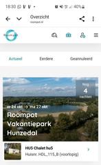 Roompot herfstvakantie 5 personen Hunzedal Drenthe, Tickets en Kaartjes, Drie personen of meer, 3 overnachtingen of meer