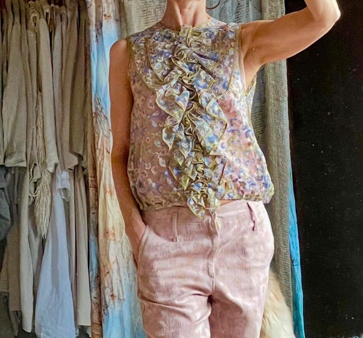 Beeldschoon blousje Odeeh vib maat 38, Kleding | Dames, Blouses en Tunieken, Zo goed als nieuw, Maat 38/40 (M), Ophalen of Verzenden