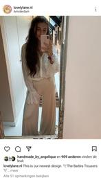 Lovely Lane The Barbra trousers Romy Boomsma slow fashion, Verzenden, Beige, Zo goed als nieuw, Lovely Lane