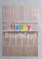 Paul Baars - Happy Beursday!, Ophalen of Verzenden, 1980 tot heden, Ongelopen, Feest(dag)