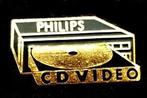 Philips- CD Video pin, Verzamelen, Verzenden, Nieuw, Merk, Speldje of Pin
