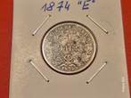 Duitse Rijk 1 Mark 1874 "E", Postzegels en Munten, Munten | Europa | Niet-Euromunten, Ophalen of Verzenden, Duitsland