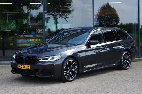 BMW 5 Serie Touring 540d 340 PK xDrive M-Sport High Executiv, Auto's, BMW, Bedrijf, Te koop, 5-Serie, 360° camera, 4x4, ABS, Achteruitrijcamera