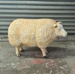 Beeld schaap Texel. Texels schaap polyester. iets schade, Tuin en Terras, Ophalen, Gebruikt, Kunststof, Dierenbeeld