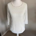 Dorothy Perkins shirtje wit met kant maat S 36 driekwartmouw, Wit, Ophalen of Verzenden, Zo goed als nieuw, Korte mouw