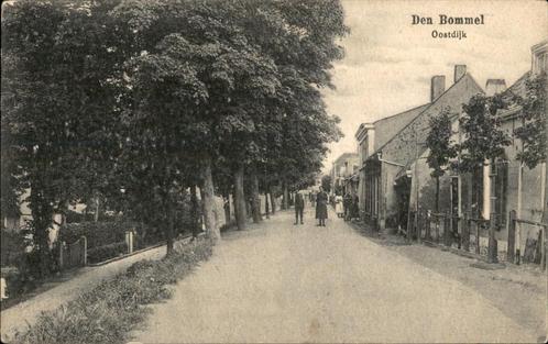 Den Bommel Oostdijk st 1925, Verzamelen, Ansichtkaarten | Nederland, Gelopen, Zuid-Holland, 1920 tot 1940, Verzenden