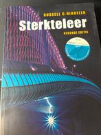 Sterkteleer Hibbeler - Negende Editie, Ophalen of Verzenden, Beta, Zo goed als nieuw, HBO