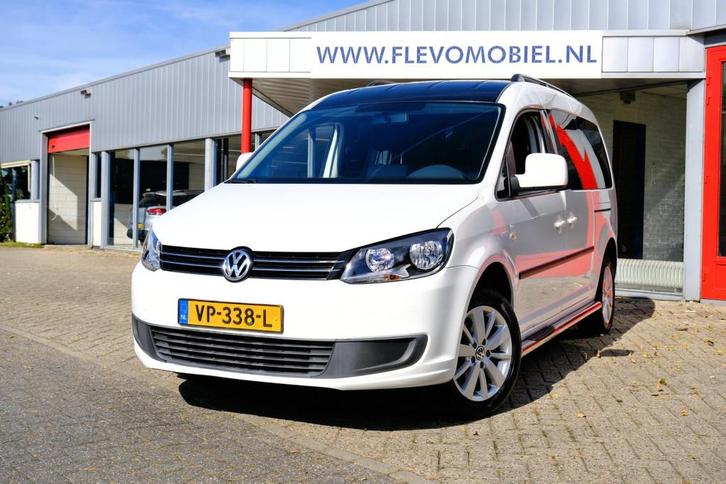 Volkswagen Caddy 1.6 TDI Maxi BMT DC 5-Pers. Clima|Cruise|Na, Auto's, Bestelauto's, Bedrijf, Te koop, ABS, Airconditioning, Centrale vergrendeling