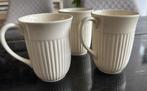 Wedgwood Edme bekers 3 stuks, Huis en Inrichting, Keuken | Servies, Gebruikt, Ophalen of Verzenden, Wedgwood, Kop(pen) en/of Schotel(s)