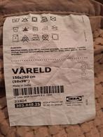 Sprei Ikea Våreld, grijs/beige, 150 x 250 cm., Overige typen, Tweepersoons, Ophalen of Verzenden, Zo goed als nieuw