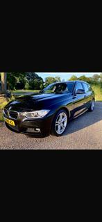 BMW 3-Serie 2.0 320I Touring M-sport AUT 2015 ,trekhaak, Achterwielaandrijving, 4 cilinders, Zwart, Stationwagon