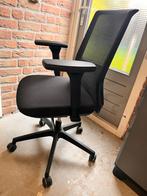 Verstelbare Bureaustoel - Comfortabel & Ergonomisch, Huis en Inrichting, Ophalen, Gebruikt, Zwart, Bureaustoel