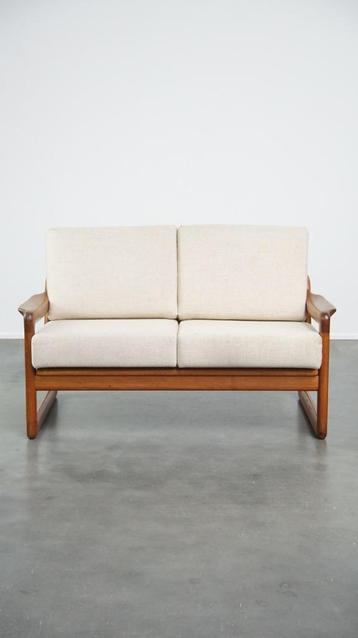 Vintage Deens design 2 zits bank uit de jaren ’60 beschikbaar voor biedingen