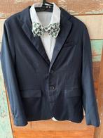 Leuk voor kerst, witte blouse met colbert en vlinderstrik, Gebruikt, Overhemd of Blouse, Ophalen of Verzenden, Zara