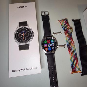 Samsung Galaxy Watch 8 Classic 46 MM LTE + Strap Adapter beschikbaar voor biedingen