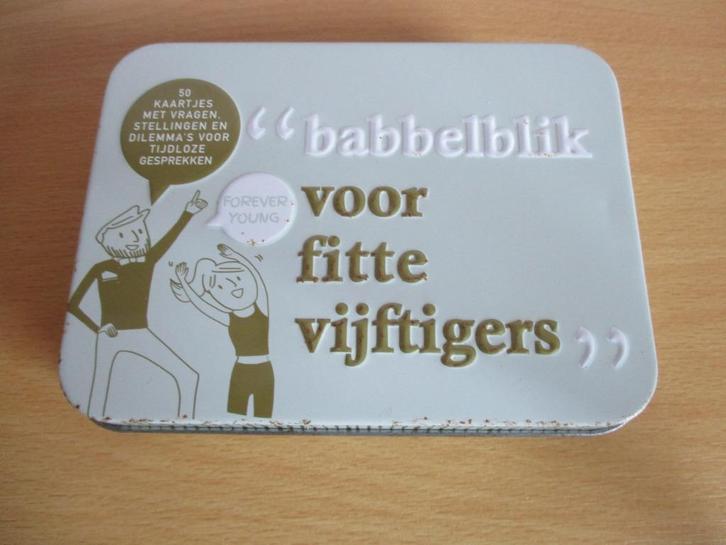 Babbelblik, Hobby en Vrije tijd, Gezelschapsspellen | Kaartspellen, Zo goed als nieuw, Een of twee spelers, Drie of vier spelers