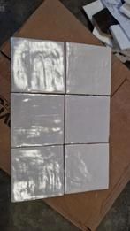 10x10cm= 2.5m2 tegels equipe ceramicas mat wit/zilver, Doe-het-zelf en Verbouw, Tegels, Nieuw, Ophalen of Verzenden