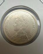 Nederland. Wilhelmina. Halve Gulden 1919 Mint State, Postzegels en Munten, Ophalen of Verzenden, Koningin Wilhelmina, ½ gulden