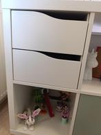 Kallax kast inzet met deur en en inzet met lades, Minder dan 50 cm, Ophalen of Verzenden, Zo goed als nieuw, Minder dan 100 cm