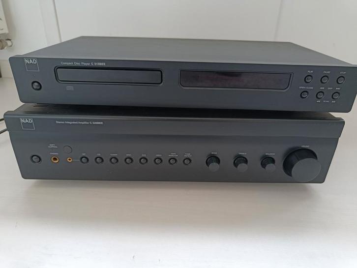 NAD Versterker & CD Speler Set -C326BEE & C515BEE,Mooie set, Audio, Tv en Foto, Versterkers en Receivers, Zo goed als nieuw, Stereo