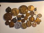 Lot van 22 penningen - waarbij iets beter, Ophalen of Verzenden, Overige materialen