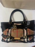 BURBERRY Bridle Calfskin Lynher Tote Black, Ophalen of Verzenden, Zo goed als nieuw, Zwart, Shopper