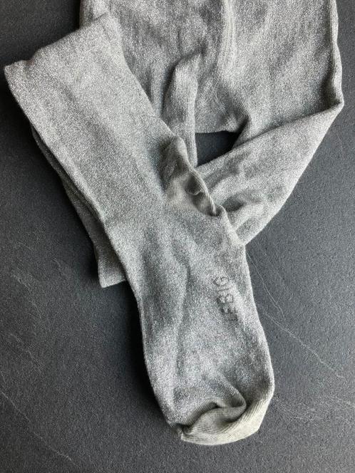 Super stoere zilveren glitter panty van Le Big in maat 152, Kinderen en Baby's, Kinderkleding | Maat 152, Zo goed als nieuw, Meisje
