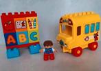 Duplo 10603. Mijn eerste schoolbus.  Complete set., Ophalen of Verzenden, Zo goed als nieuw, 2 tot 4 jaar