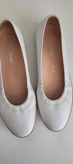 Gabor Ballerina's - Maat 38 - Wit, Wit, Gabor, Zo goed als nieuw, Ballerina's