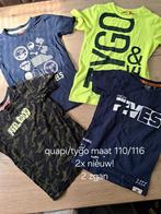 Maat 110 116 4x shirt pakket tygo&vito quapi nieuw jongen, Ophalen of Verzenden, Zo goed als nieuw, Shirt of Longsleeve, Jongen
