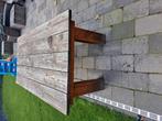Steigerhouten tuintafel, Ophalen, Gebruikt, Rechthoekig, Hout