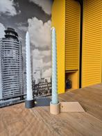 Leren kaarsenhouders Etweez, Overige materialen, Crème, Nieuw, Ophalen of Verzenden