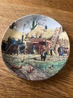 Wedgwood sierbord “ Treshing” by Michael Herring, Ophalen