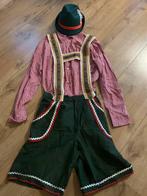 Kompleet Tiroler pak met hoed., Carnaval, Maat 46/48 (XL) of groter, Ophalen of Verzenden, Zo goed als nieuw