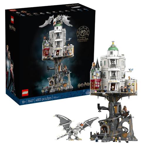 Lego Harry Potter 76417 Goudgrijp Tovenaarsbank, Kinderen en Baby's, Speelgoed | Duplo en Lego, Nieuw, Lego, Complete set, Ophalen of Verzenden