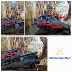 Corgi Toys C907 Halftrack WWII Rocket Launcher & aanhanger, Verzenden, Gebruikt, Auto, Corgi