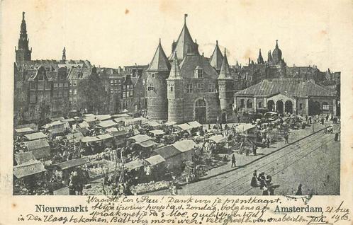 (304-209-037) Amsterdam Nieuwmarkt, Verzamelen, Ansichtkaarten | Nederland, Noord-Holland, Verzenden