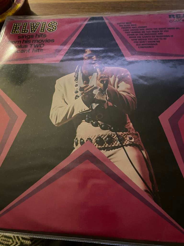 Elvis - Sings Hits From His Movies LP, Ophalen of Verzenden, Gebruikt, 12 inch