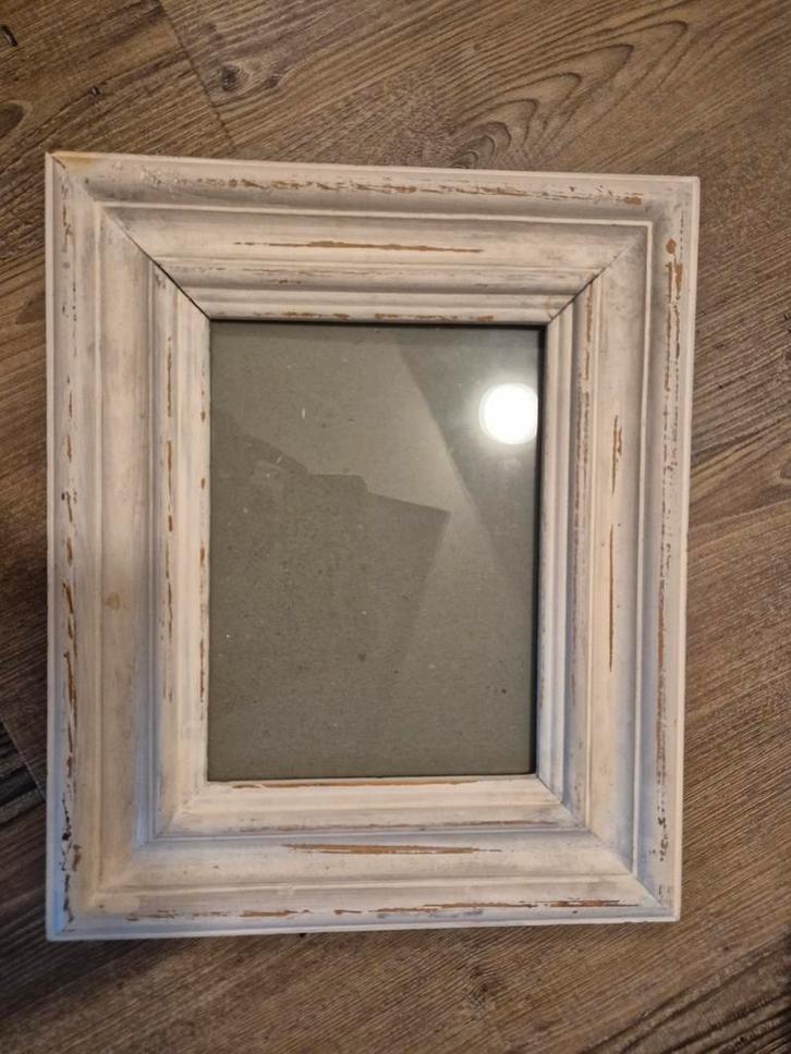 Mooie rustieke houten fotolijst nieuw, Huis en Inrichting, Woonaccessoires | Lijsten, Nieuw, Minder dan 50 cm, Minder dan 50 cm