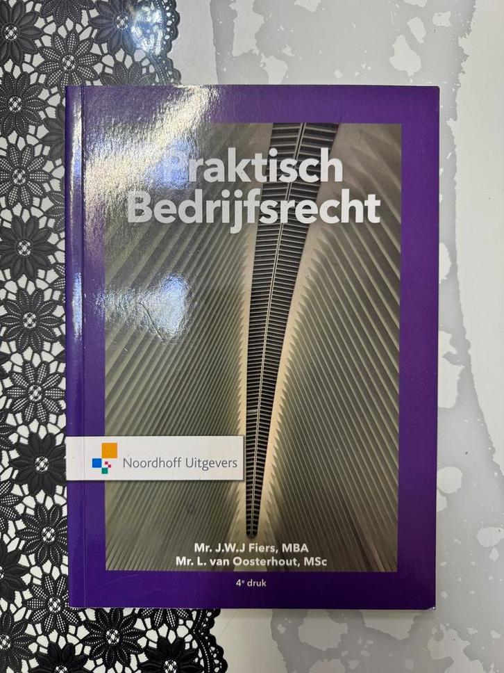 J.W.J. Fiers - Praktisch Bedrijfsrecht, Boeken, Wetenschap, Zo goed als nieuw, Sociale wetenschap, Ophalen of Verzenden