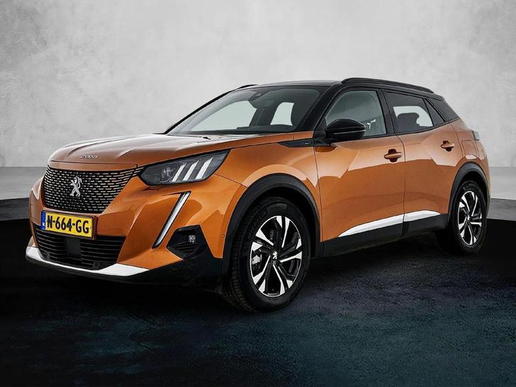 Peugeot e-2008 SUV EV GT 50 kWh 136pk | Accu SOH 92,3% | Nav, Auto's, Peugeot, Bedrijf, Te koop, ABS, Airbags, Airconditioning